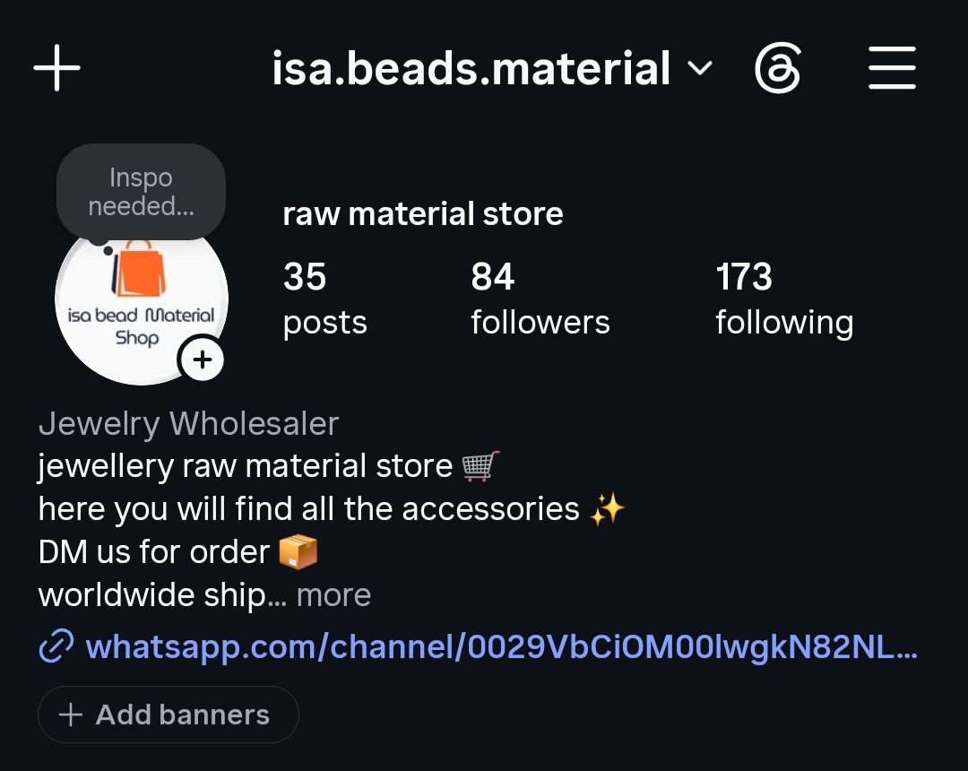 Isa.beads.material cover